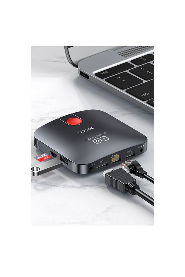 Ultra Hd 4K Android TV Box Medya Oynatıcı + TV Game Box 2'Li Gamepad Joystick Kol + HDMI Wireless - 2