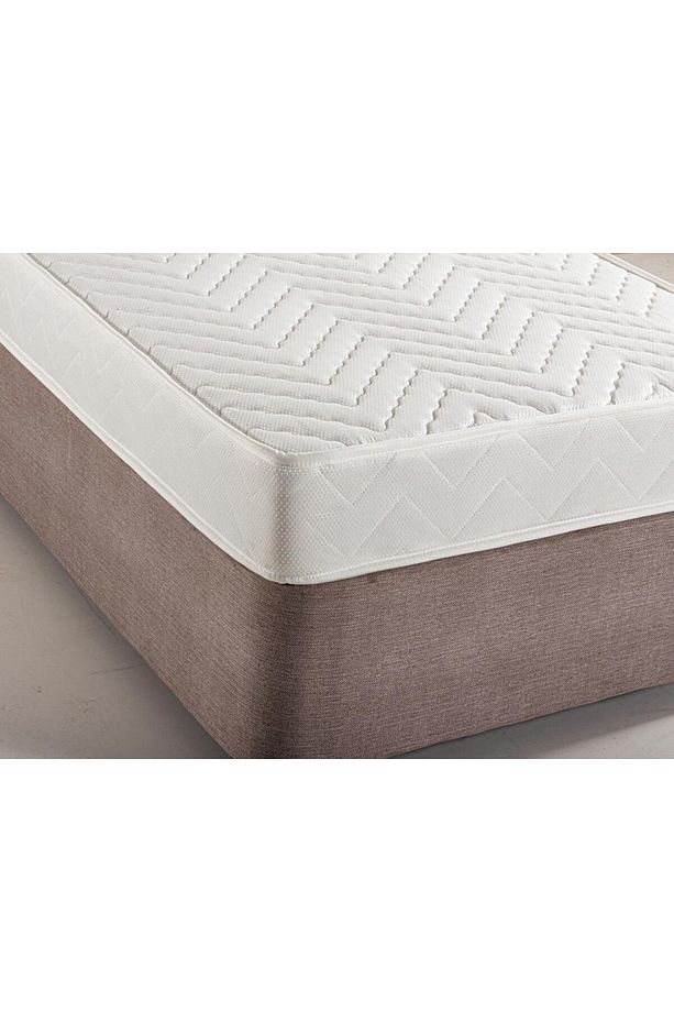 Luna Baza Başlık Yatak Takımı - 120x200 Cm Tek Kişilik Ortopedik Yatak Seti Sağlamlaştırılmış Baza - 9