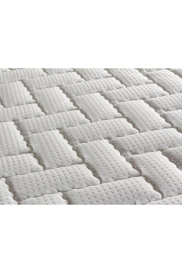 Notte Yatak 120x200 Cm Tek Kişilik Ultra Ortopedik Sert Yatak, Tek Taraflı Lüks Kumaşlı Yaylı Yatak - 5