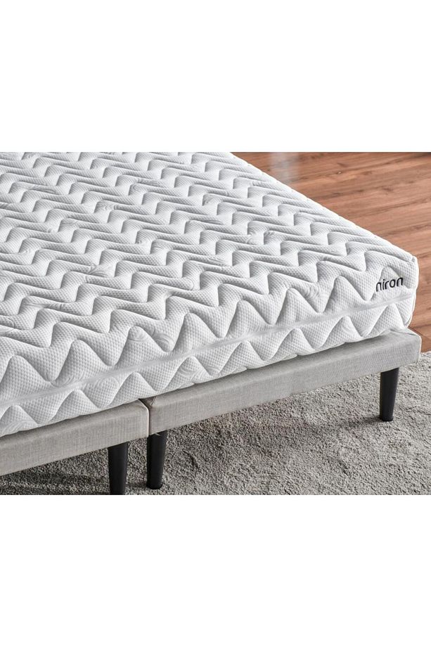 Niron Pocket 80x180 Cm Tek Kişilik Yatak Katlanır Baza Başlık Takımı - Katlanır Baza, Başlık Ve Yata - 4