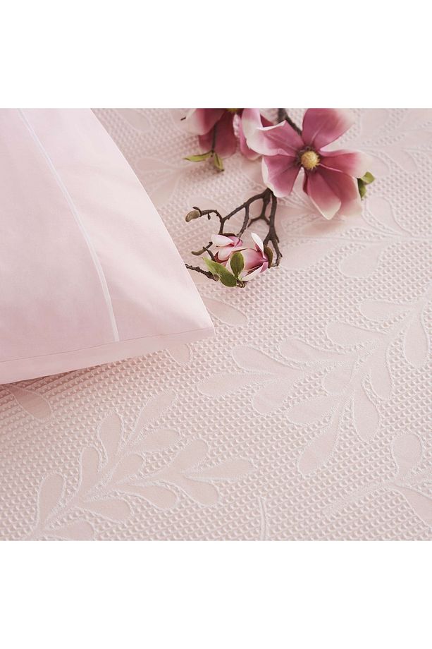 Jakar Evelyn Tek Kişilik Pike Takımı Pembe - 2