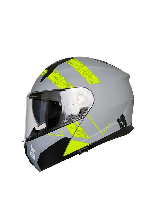 M 966 V2 Çene Açılır Kask Neon Gözlüklü - 3