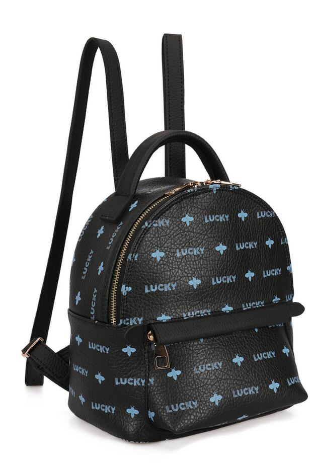 حقيبة ظهر نسائية متوسطة الحجم مزخرفة - 2