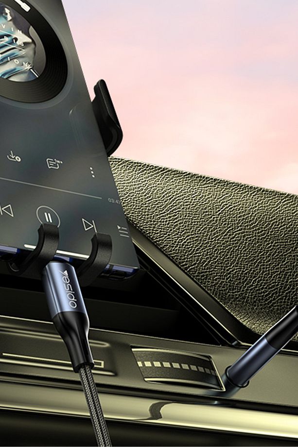 İphone 15-15 Pro Max Uyumlu Aux Kablosu Type-C To Jack Çevirici Dönüştürücü Bluetooth Gerektirmez 1M - 3