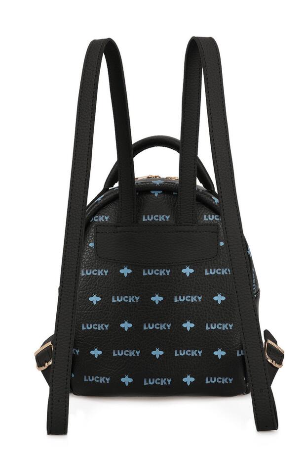 حقيبة ظهر نسائية متوسطة الحجم مزخرفة - 3