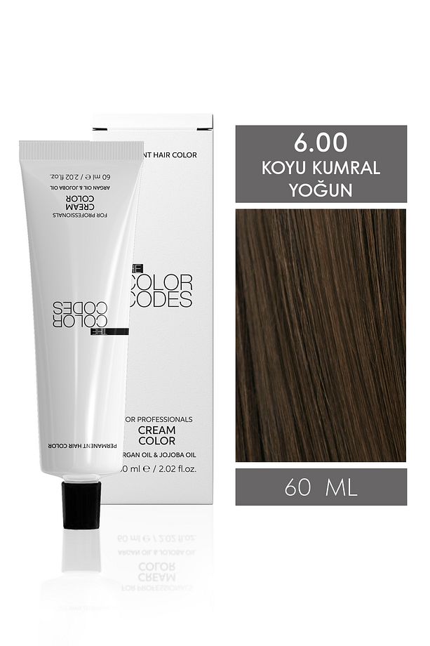 CREAM COLOR SAÇ BOYASI 6.0 KOYU SARI 60ML - 1