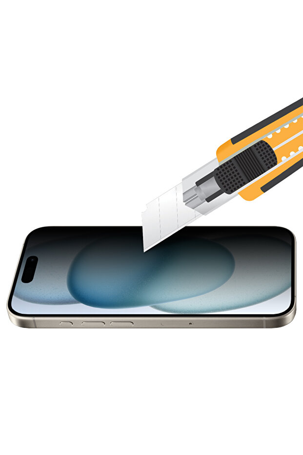 Buff iPhone 15 5D Privacy EasyFit Screen Protector - 4