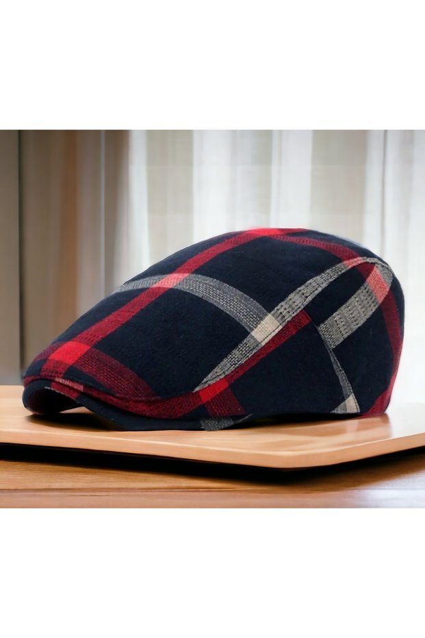 100% Linen Fabric Summer Sports Model London Men's Cap
