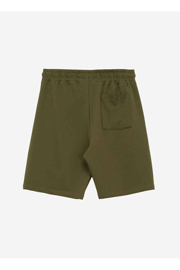 Haki Erkek Sweat Şort D4sm-sht3286 - 2