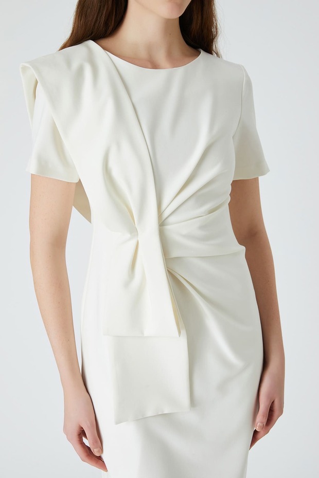 Detaylı şık elbise - 2