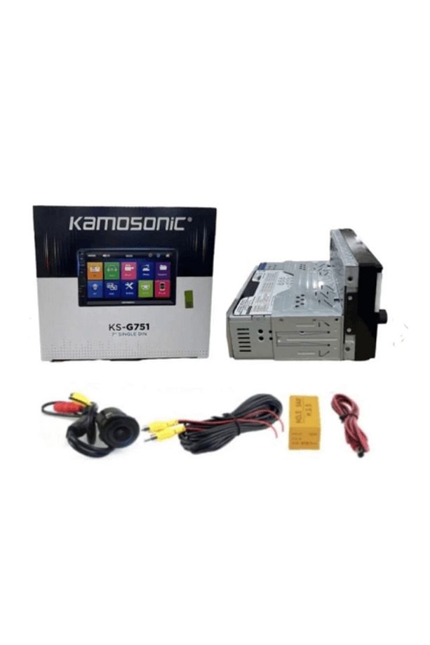 KAMOSONİC KS-G751 7" TEK DİN DOUBLE TEYP - 4