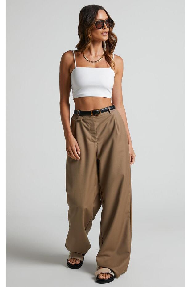 Beyaz Basic Kadın Crop SH147 - 2