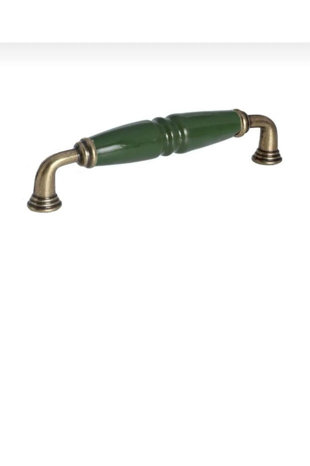 Porcelain Furniture handle -Kitchen Bathroom Cloakroom Drawer Cabinet handle-Metal Handle-Pearl 96 mm - STK2995