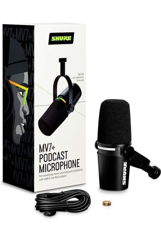 Mv7 Podcast Mikrofonu (SİYAH) - 2