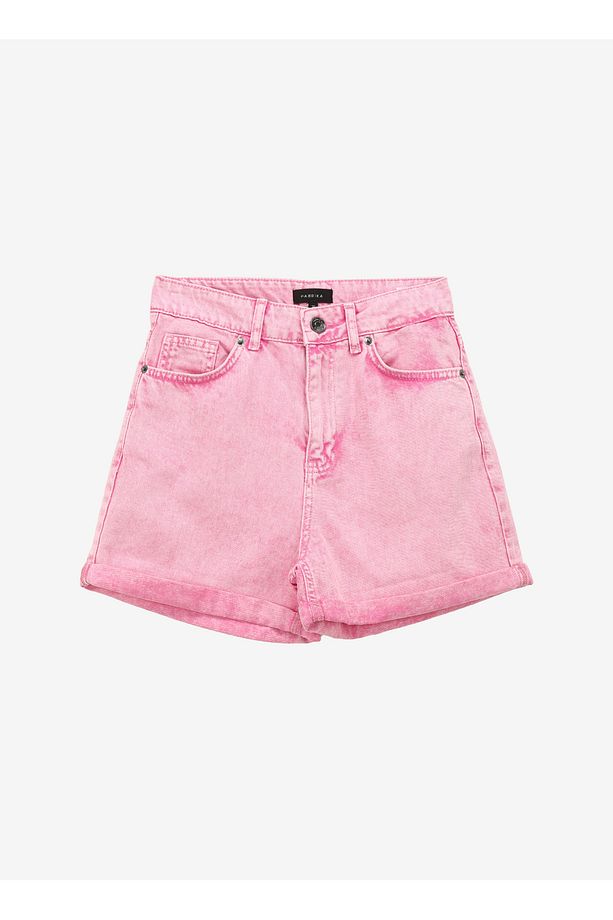 Pembe Kadın Basic Şort F4sl-sht0481 - 1