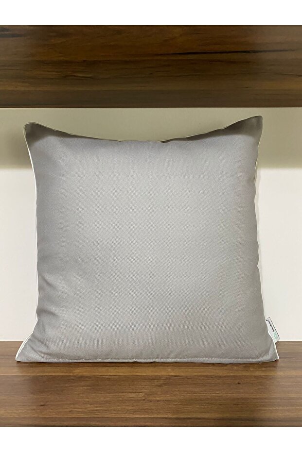 Zebra Group Digital Printed Double-Sided Patterned Throw Pillow Cover with Piping Edges