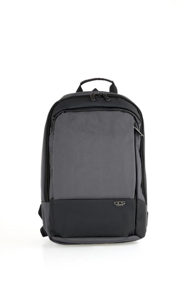 Laptop Backpack with USB Port Gray