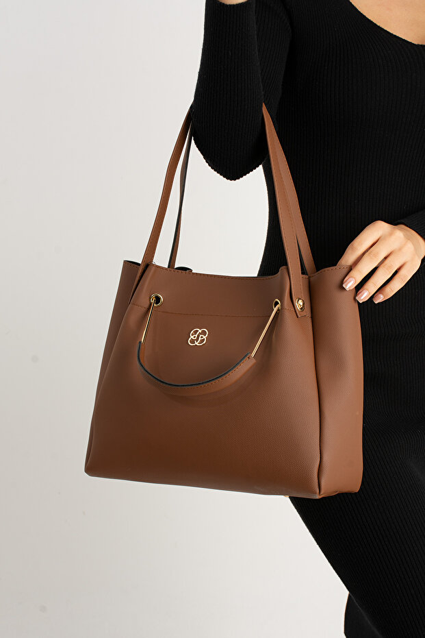 Women's Shoulder Bag Zippered Briefcase School Large Bag