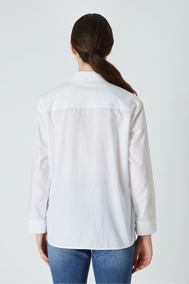 Nakışlı vual gömlek - 2