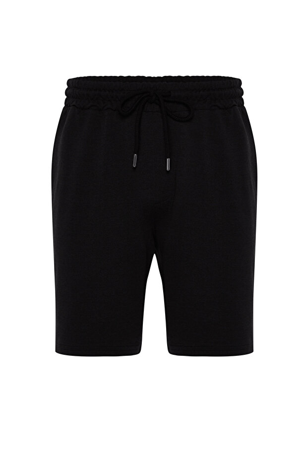 Siyah Regular Fit Şort & Bermuda TMNSS20SR0169 - 6
