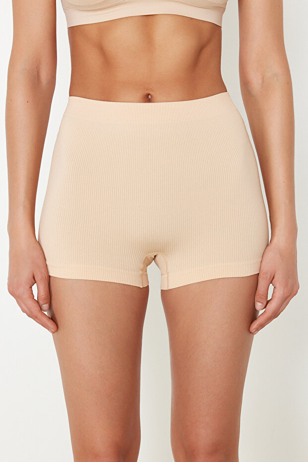 Ten Seamless/Dikişsiz Boxer Örme Külot THMAW23KU00135 - 3