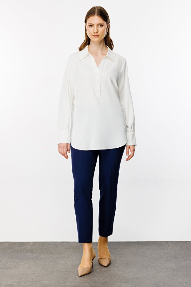 بلوزة بياقة بولو - 3