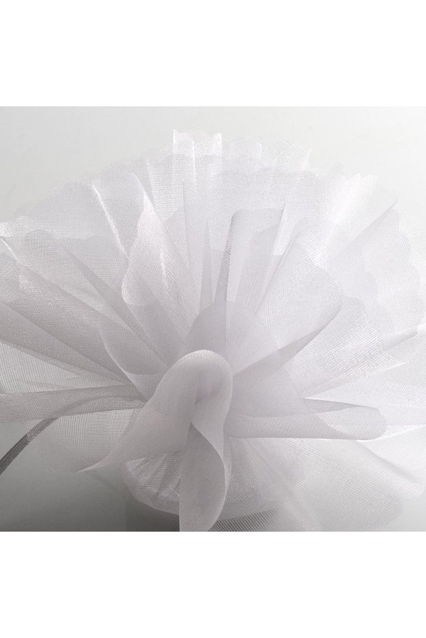 27 METREX70 CM WHITE DECORATION TULLE WHITE TULLE CAR FLOWER WEDDING DECOR TULLE WHITE DECORATION TULLE