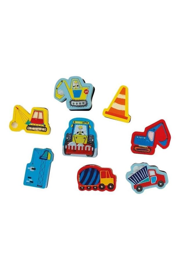 Stamper Ahşap Baskı Seti / Construction - 3