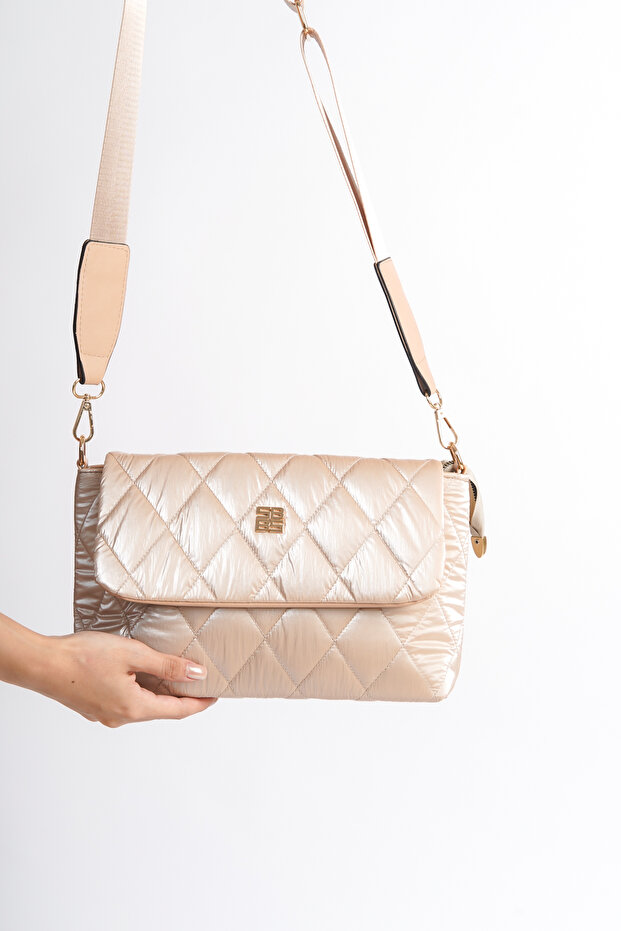 Mina Women's Adjustable Strap Parachute Shoulder Bag