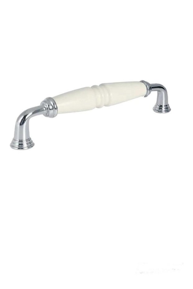 Porcelain Metal Furniture Handle Cabinet Drawer Cloakroom Kitchen Handle -handle- Pearl96mm - Stk3030
