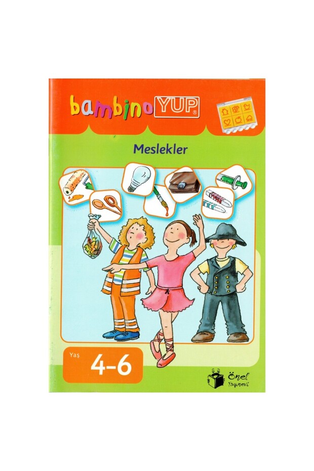 BambinoYUP 4-6 Meslekleri ve Taşıtları Öğreniyorum Kitapları (Kontrol Kutusu Dahil Değildir) - 4