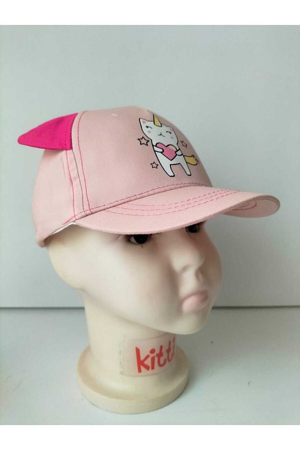 Kitti 1-3 Yaş Kız Bebek&çocuk Yazlık Şapka - 3