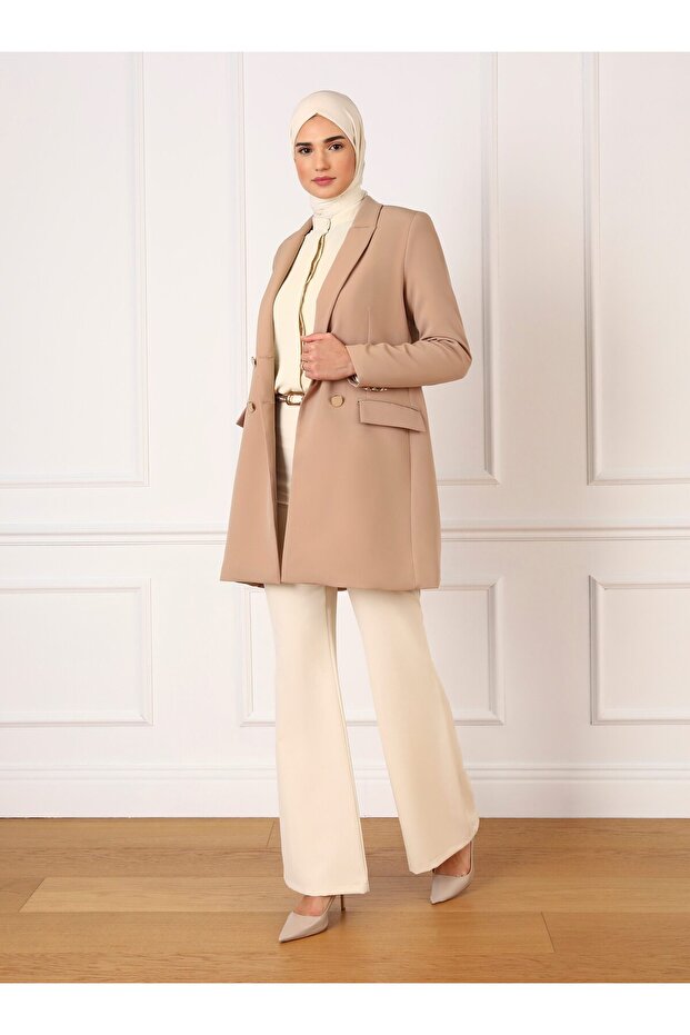 سترة بليزر بأزرار - مينك - ريفكا - 3