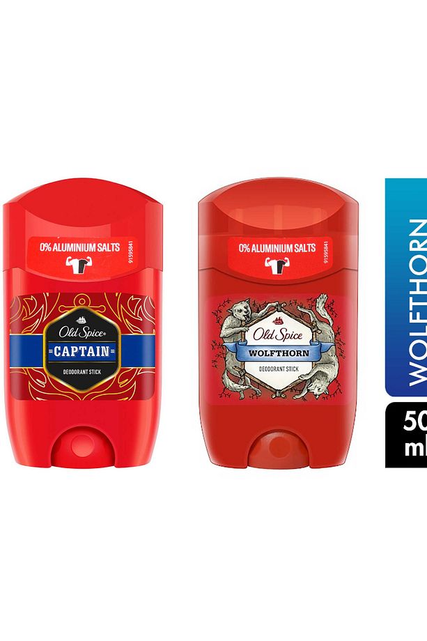 Stick 50 ml Captain+Old Spice Stick +Wolfthorn Erkekler Için Stick Deodorant 50 ml - 1