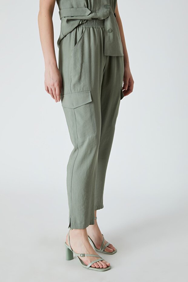 Kargo cepli pantolon - 3