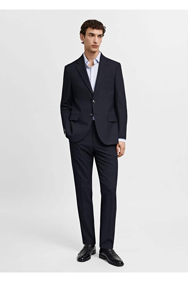 Super Slim-Fit-Stretch-Stoffhose - 2