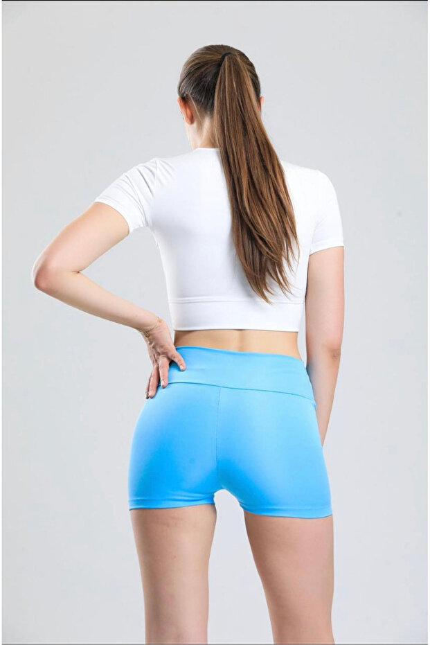 kadın boxer şort yüksek bel iç göstermez - 2