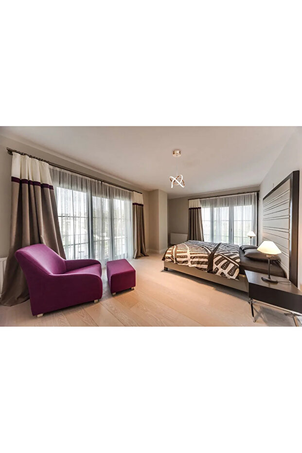 Modern 3 Renk Modüllü Ledli Sarkıt Avize - 3