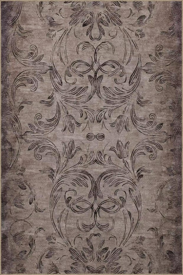 Indoor Floral Colorful Patterned Decorative Carpet Miravip910