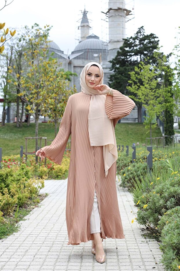 PİEEF ABAYA 2415 NUDE 2 - 1