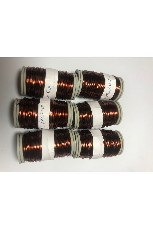 emaye kaplı bobin teli 0,50 mm kalınlık 20 metre uzunluk - 4