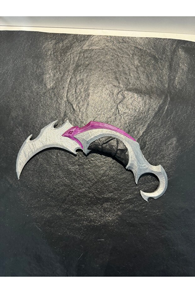 Yağmacı Karambit Plastik Mor Model - 5