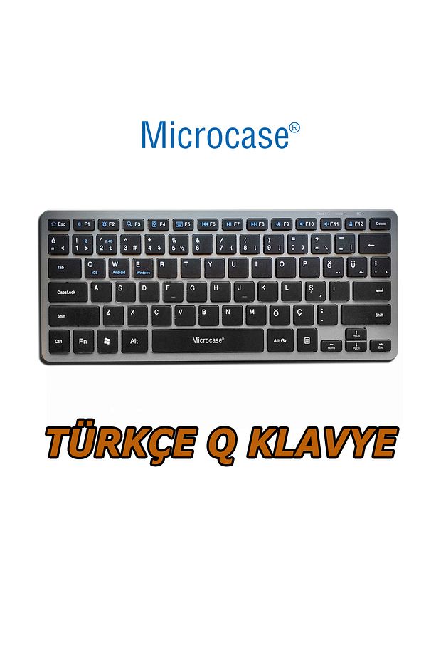 2in1 Kablosuz ve Bluetooth Türkçe Klavye Mouse Set Şarjlı - AL4285 - 3