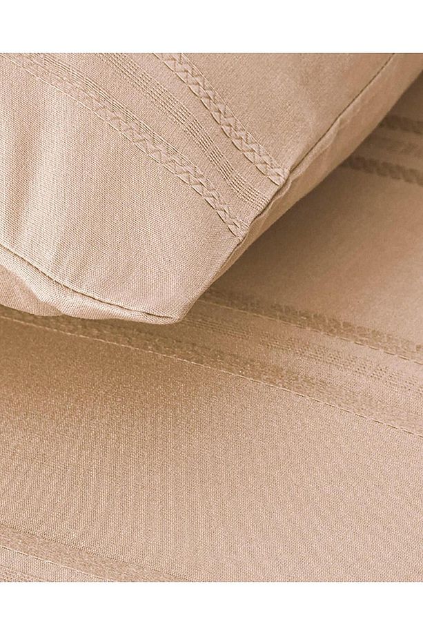 Fancy Premium Soft Cotton Tek Kişilik Nevresim Takımı Gül Kurusu - 4