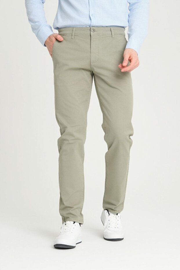 Men's Fbi Pants 1080 Pieces Painted Chino-A.Khaki