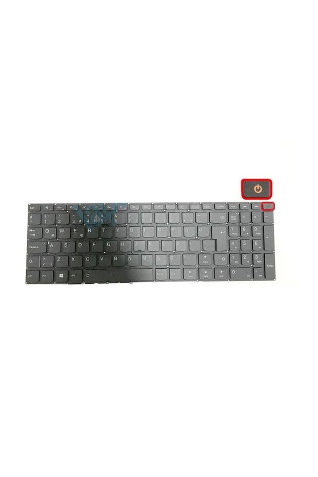 Lenovo SN20K92989, SN20K93009 Notebook Klavye (Siyah TR) Power - 1