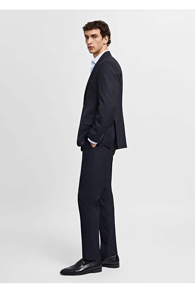 Super Slim-Fit-Stretch-Stoffhose - 8