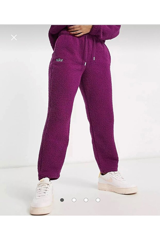 Mor Kadın Eşofman Altı - 1