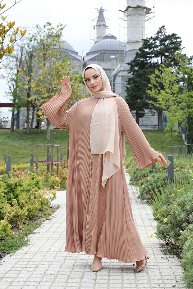 PİEEF ABAYA 2415 NUDE 2 - 4