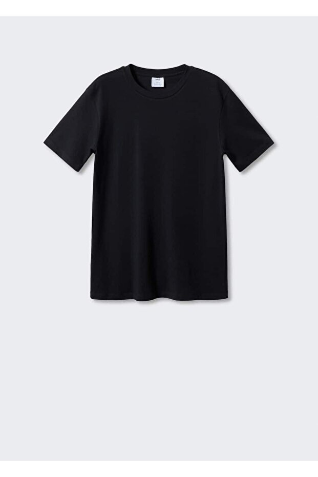 Pamuklu Streç Tişört - 3